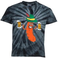 Funny German Sausage Oktoberfest Wurst Bavarian Kids Tie-Dye T-Shirt