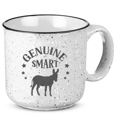 Funny Genuine Smart Ass Donkey Graphic 15oz Campfire Ceramic Mug