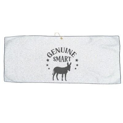 Funny Genuine Smart Ass Donkey Graphic Large Microfiber Waffle Golf Towel