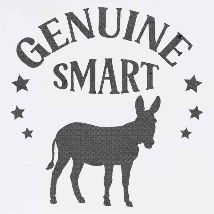 Funny Genuine Smart Ass Donkey Graphic Tank Top