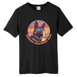 Funny German Shepherd Mom GSD Schäferhund Mom Mama Tall Fusion ChromaSoft Performance T-Shirt