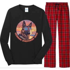 Funny German Shepherd Mom GSD Schäferhund Mom Mama Long Sleeve Pajama Set