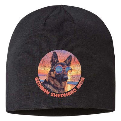 Funny German Shepherd Mom GSD Schäferhund Mom Mama Sustainable Beanie