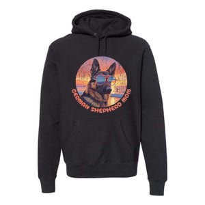 Funny German Shepherd Mom GSD Schäferhund Mom Mama Premium Hoodie