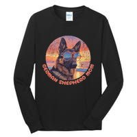 Funny German Shepherd Mom GSD Schäferhund Mom Mama Tall Long Sleeve T-Shirt