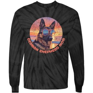 Funny German Shepherd Mom GSD Schäferhund Mom Mama Tie-Dye Long Sleeve Shirt