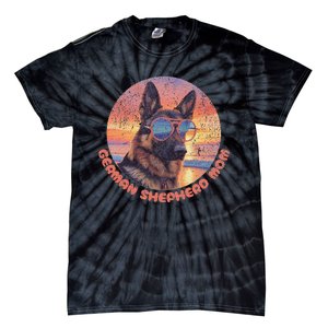 Funny German Shepherd Mom GSD Schäferhund Mom Mama Tie-Dye T-Shirt