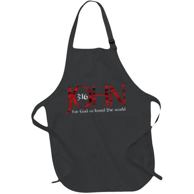 For God So Loved The World John 316 Apron