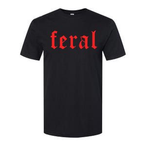 Feral Girl Summer Fun Design Softstyle CVC T-Shirt