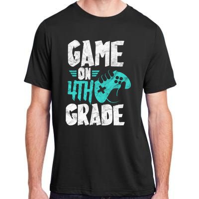 Fourth Grade Student Game On 4Th Grade Funny Back To School Great Gift Adult ChromaSoft Performance T-Shirt