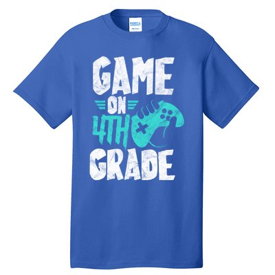 Fourth Grade Student Game On 4Th Grade Funny Back To School Great Gift Tall T-Shirt