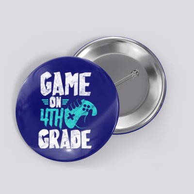 Fourth Grade Student Game On 4Th Grade Funny Back To School Great Gift Button