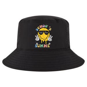 Funny Groovy Schools Out For Summer Graduation Teacher Cool Comfort Performance Bucket Hat