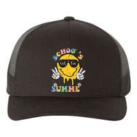 Funny Groovy Schools Out For Summer Graduation Teacher Yupoong Adult 5-Panel Trucker Hat