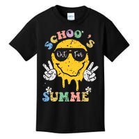 Funny Groovy Schools Out For Summer Graduation Teacher Kids T-Shirt