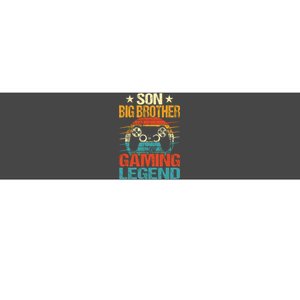 Funny Gamer Son Big Brother Gaming Legend Gift Boy Teens Bumper Sticker