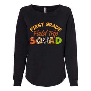 First Grade Students School Zoo Field Trip Squad Matching Womens California Wash Sweatshirt