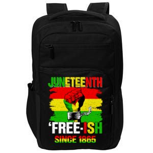 Freemeaningful Giftish Since 1865 Pan African American Flag Juneteenth Meaningfu Impact Tech Backpack