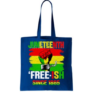 Freemeaningful Giftish Since 1865 Pan African American Flag Juneteenth Meaningfu Tote Bag