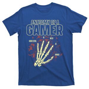 Funny Gamer Skeleton Hand Anatomy Humor Meaningful Gift T-Shirt