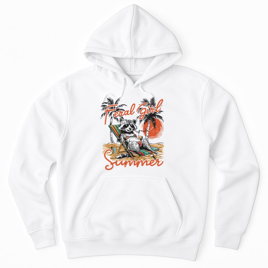 Feral Girl Summer Hoodie
