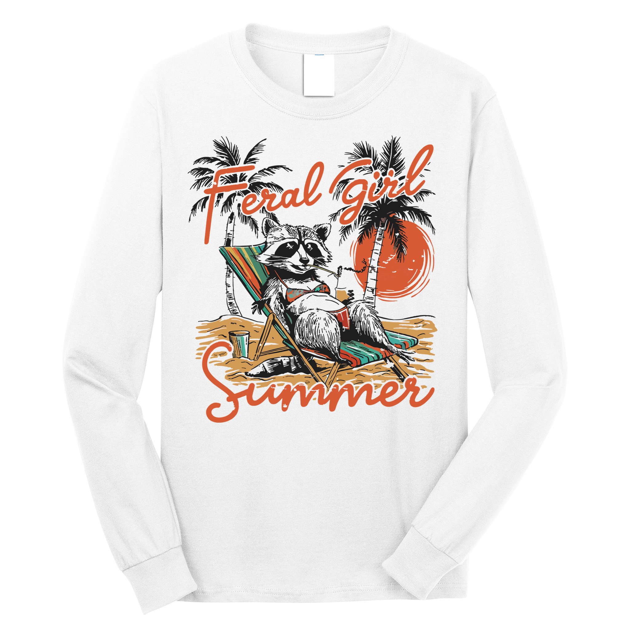 Feral Girl Summer Long Sleeve Shirt