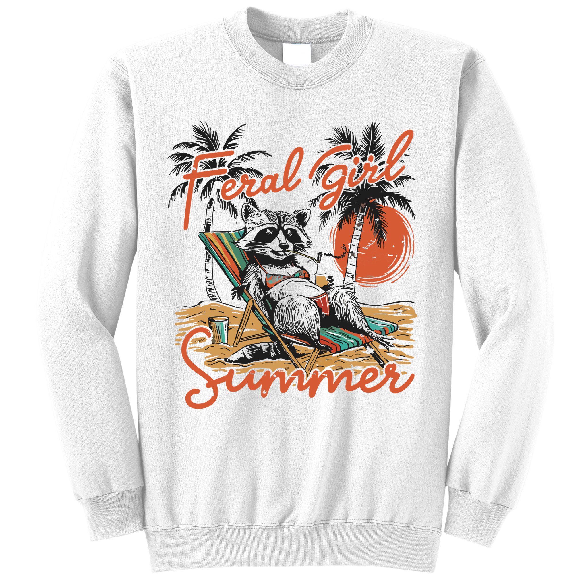 Feral Girl Summer Sweatshirt