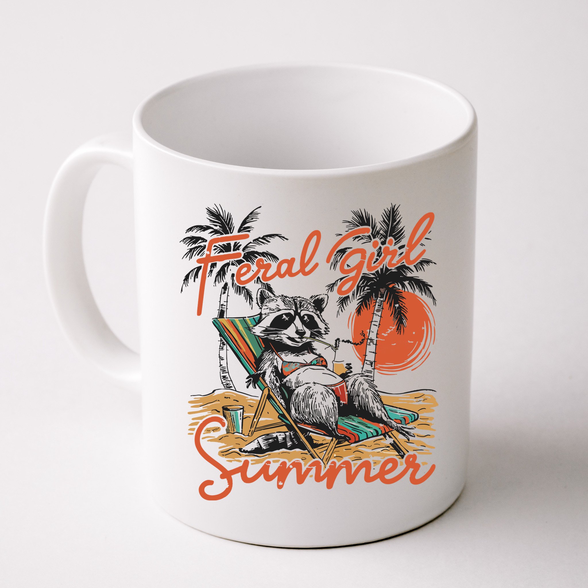 Feral Girl Summer Mug