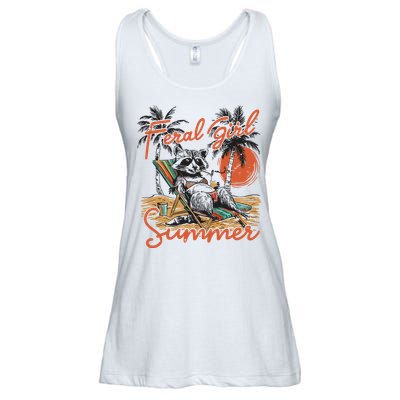 Feral Girl Summer Ladies Essential Flowy Tank