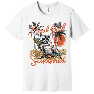 Feral Girl Summer Premium T-Shirt