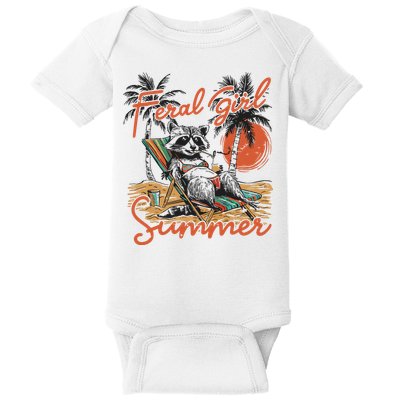 Feral Girl Summer Baby Bodysuit