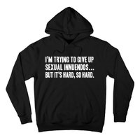 Funny Gift Sexual Innuendo Adult Humor Offensive Gag Gift Hoodie