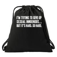 Funny Gift Sexual Innuendo Adult Humor Offensive Gag Gift Drawstring Bag