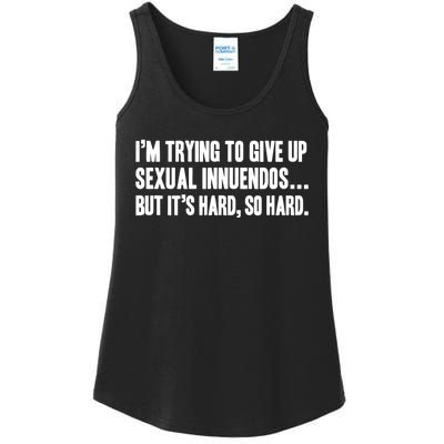 Funny Gift Sexual Innuendo Adult Humor Offensive Gag Gift Ladies Essential Tank