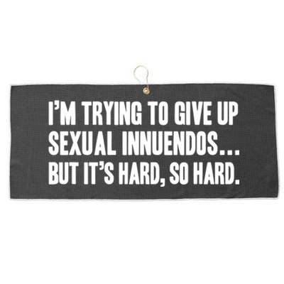 Funny Gift Sexual Innuendo Adult Humor Offensive Gag Gift Large Microfiber Waffle Golf Towel