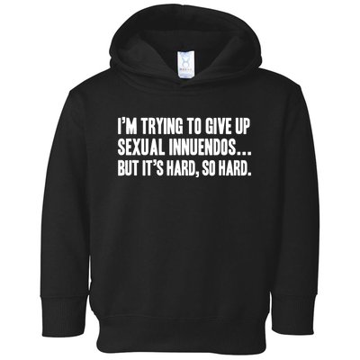 Funny Gift Sexual Innuendo Adult Humor Offensive Gag Gift Toddler Hoodie