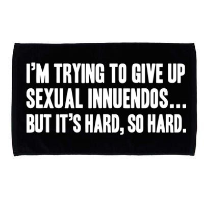 Funny Gift Sexual Innuendo Adult Humor Offensive Gag Gift Microfiber Hand Towel