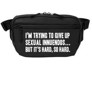 Funny Gift Sexual Innuendo Adult Humor Offensive Gag Gift Crossbody Pack