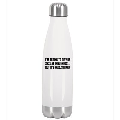 Funny Gift Sexual Innuendo Adult Humor Offensive Gag Gift Stainless Steel Insulated Water Bottle