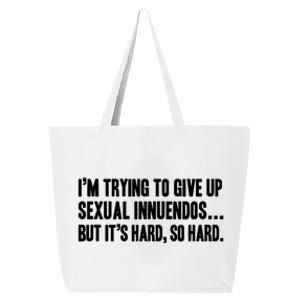 Funny Gift Sexual Innuendo Adult Humor Offensive Gag Gift 25L Jumbo Tote