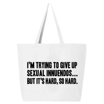 Funny Gift Sexual Innuendo Adult Humor Offensive Gag Gift 25L Jumbo Tote