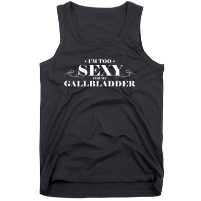 Funny Gallbladder Surgery Get Well Soon Recovery Gift Tank Top