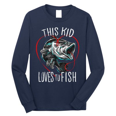 Fishing Gift This Loves To Fish Long Sleeve Shirt