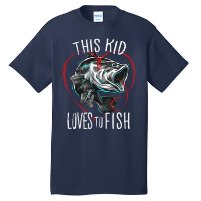 Fishing Gift This Loves To Fish Tall T-Shirt