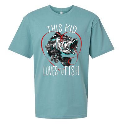 Fishing Gift This Loves To Fish Sueded Cloud Jersey T-Shirt