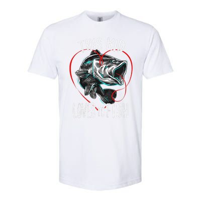 Fishing Gift This Loves To Fish Softstyle CVC T-Shirt