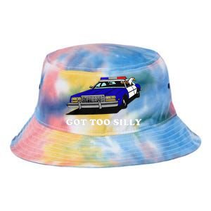 Funny Got Too Silly Goose Tie Dye Newport Bucket Hat