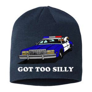 Funny Got Too Silly Goose Sustainable Beanie