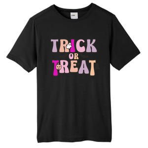 Fall Graphic Teestrick Or Treat Gift Tall Fusion ChromaSoft Performance T-Shirt