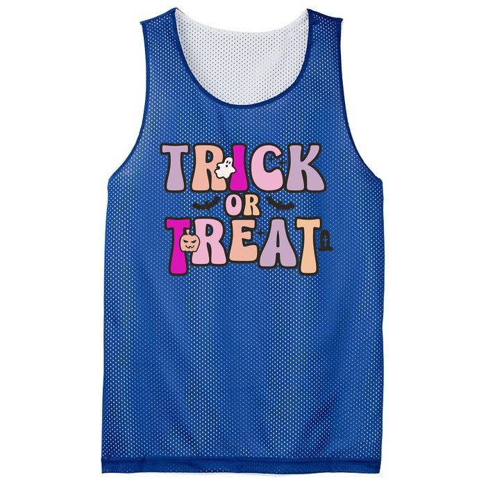 Fall Graphic Teestrick Or Treat Gift Mesh Reversible Basketball Jersey Tank